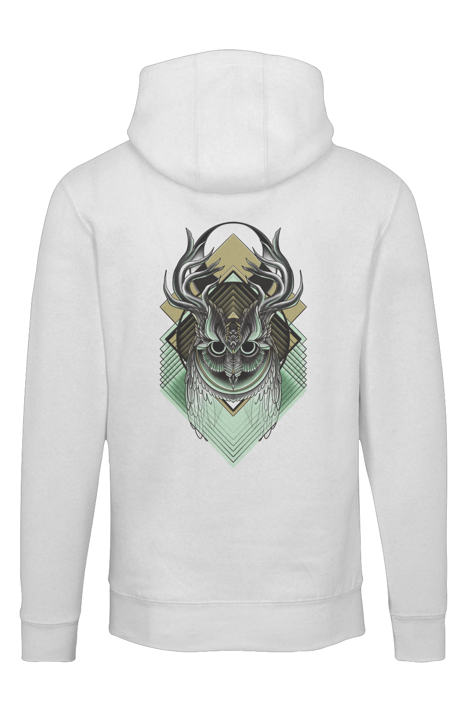 Unisex Premium Pullover Hoodie “Materialeyez” First eye logo front