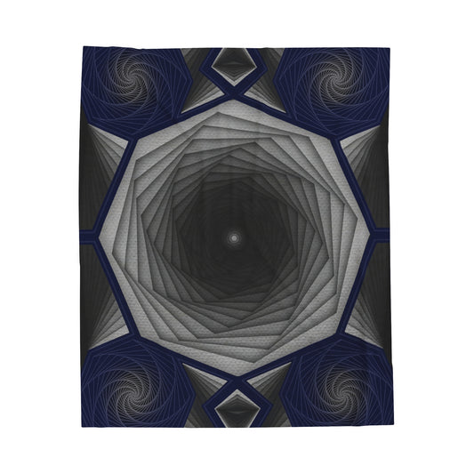 Velveteen Plush Blanket “Hypnoteyeze”