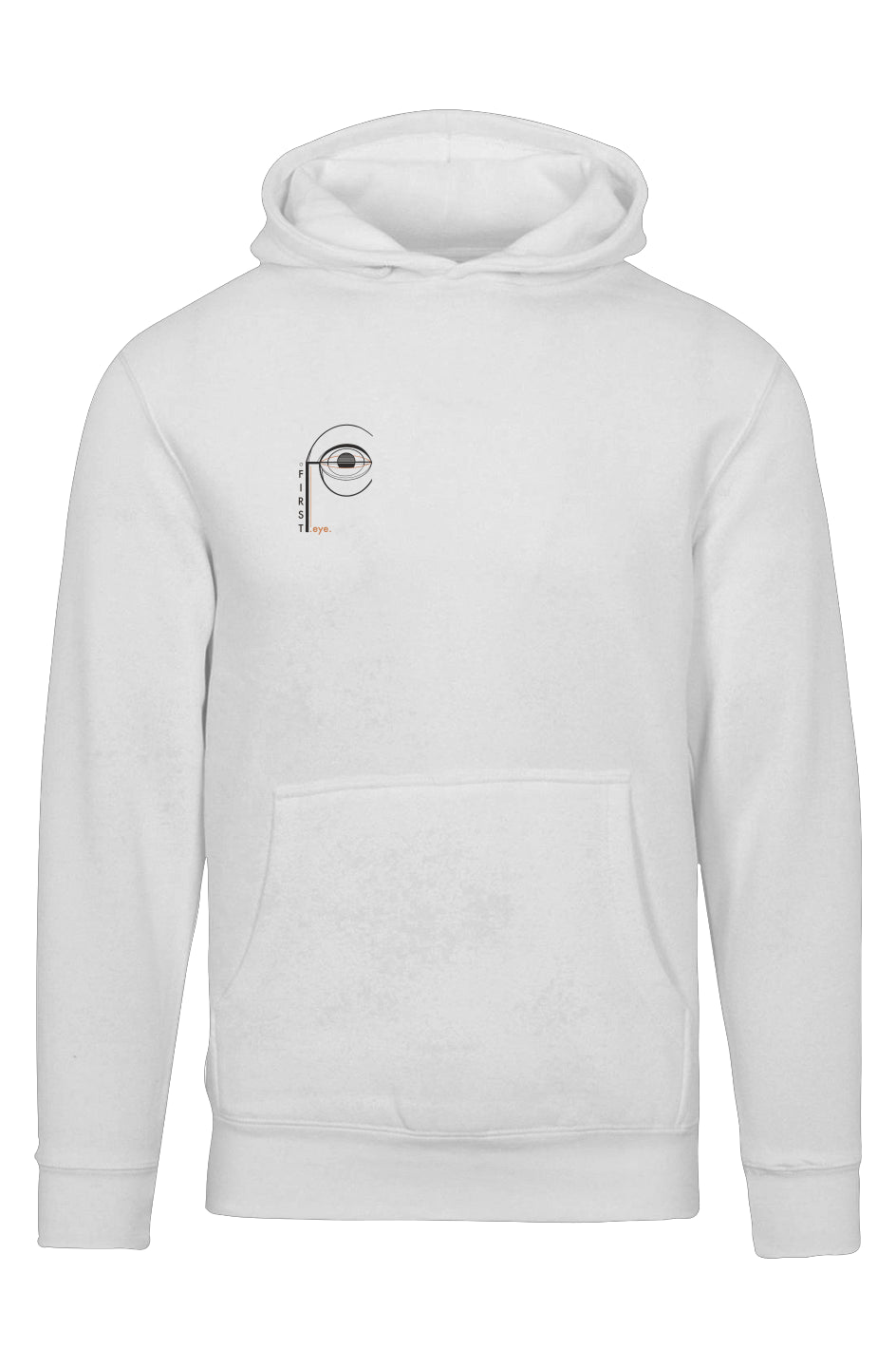 Unisex  Premium Pullover Hoodie “Materialeyez” First eye logo front